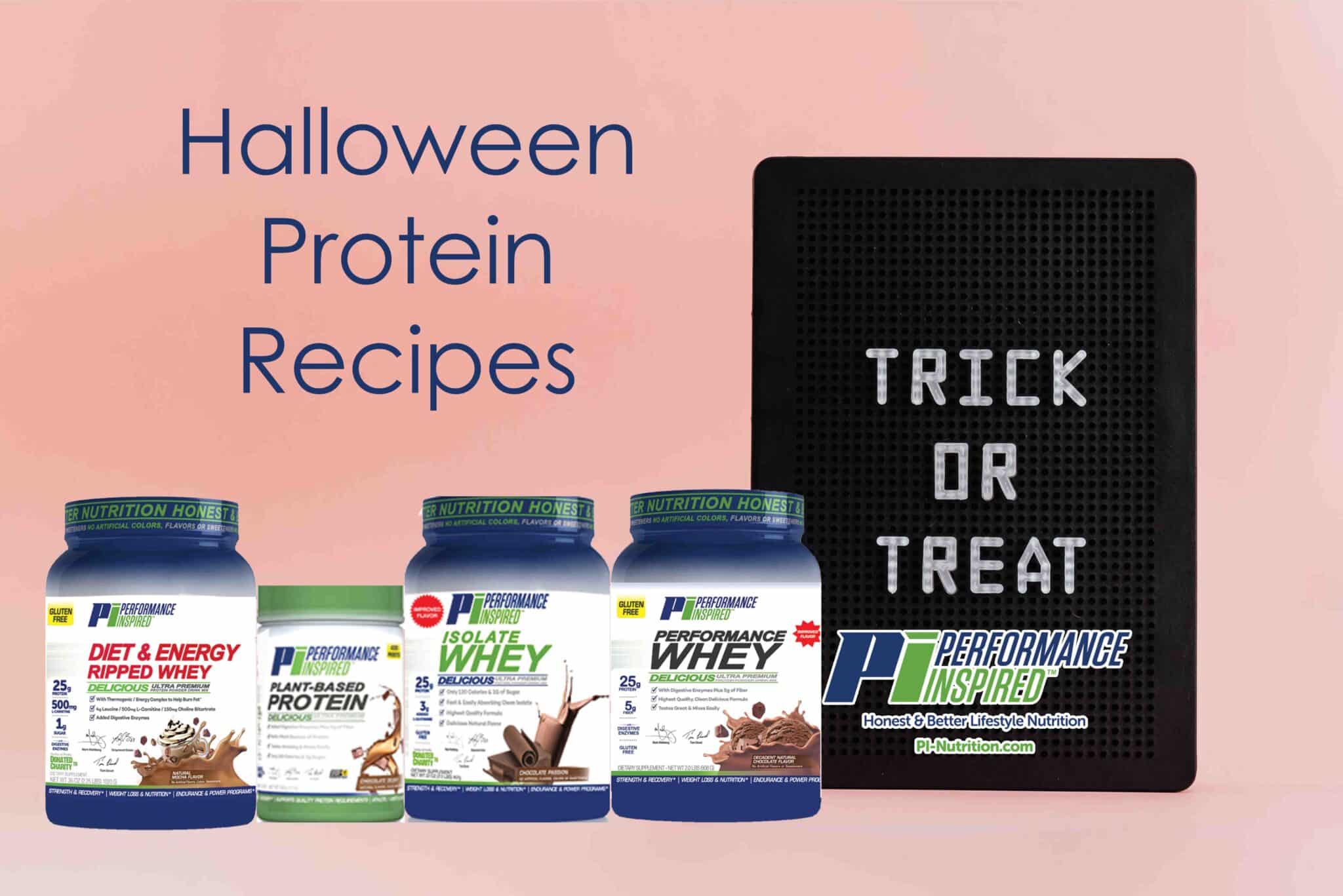 Halloween Protein Recipes