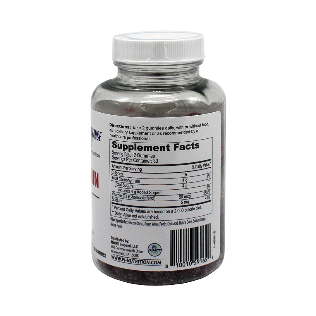 Vitamin D3 Gummies - Strawberry image 4