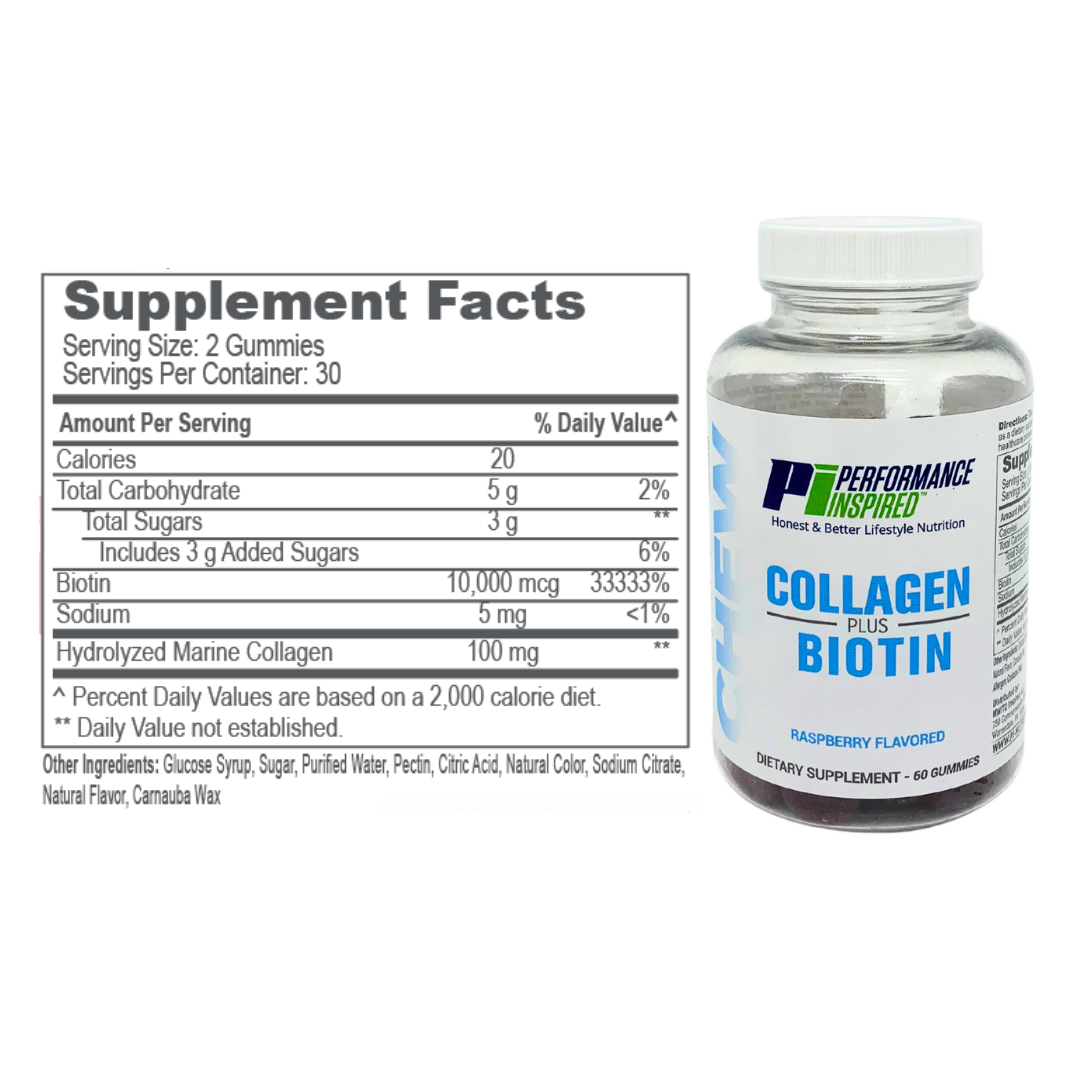 Collagen Plus Biotin Gummies image 1