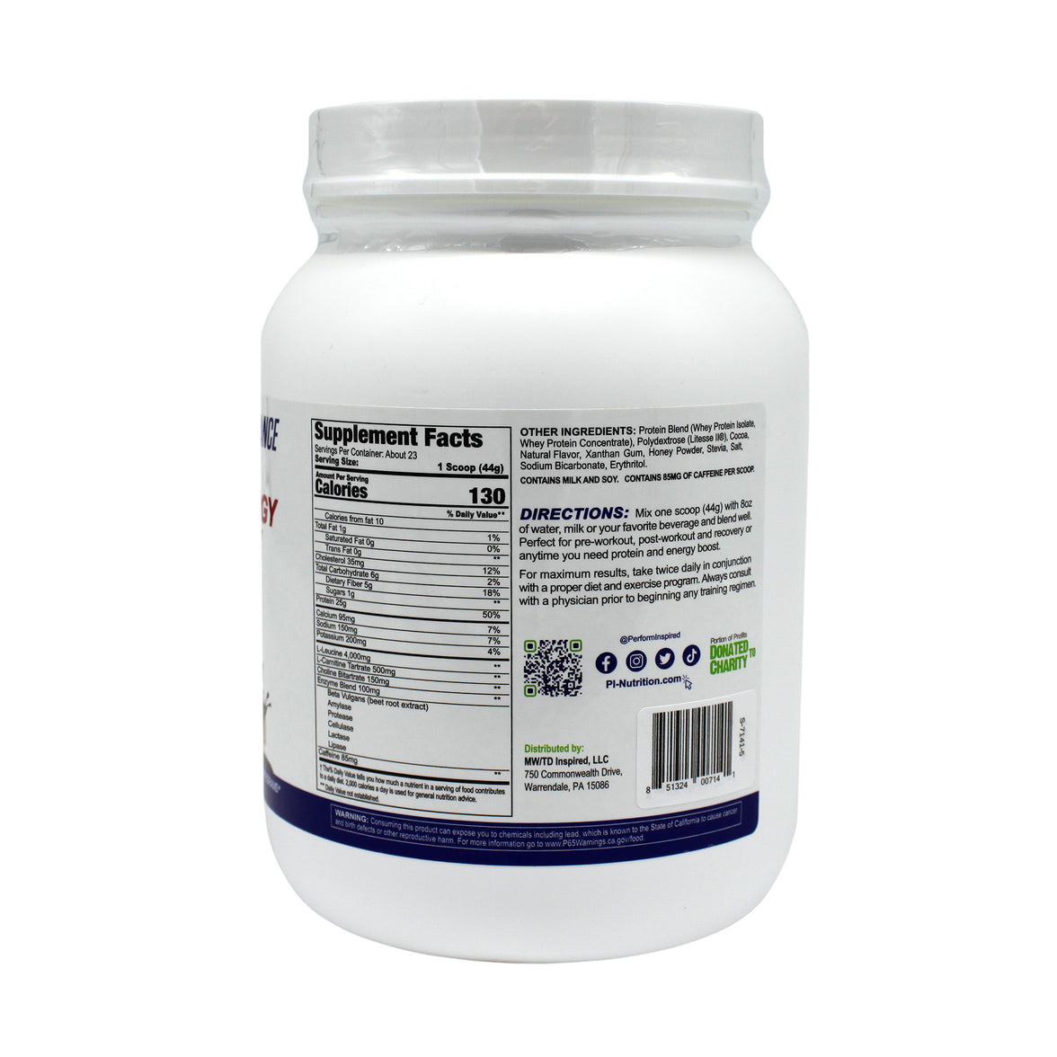 Diet & Energy Ripped Whey Protein