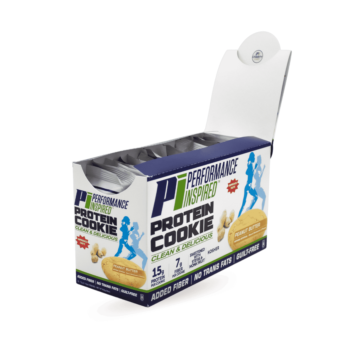 Performance Inspired Nutrition Protein Cookie - Box of 12 - Peanut Butter image