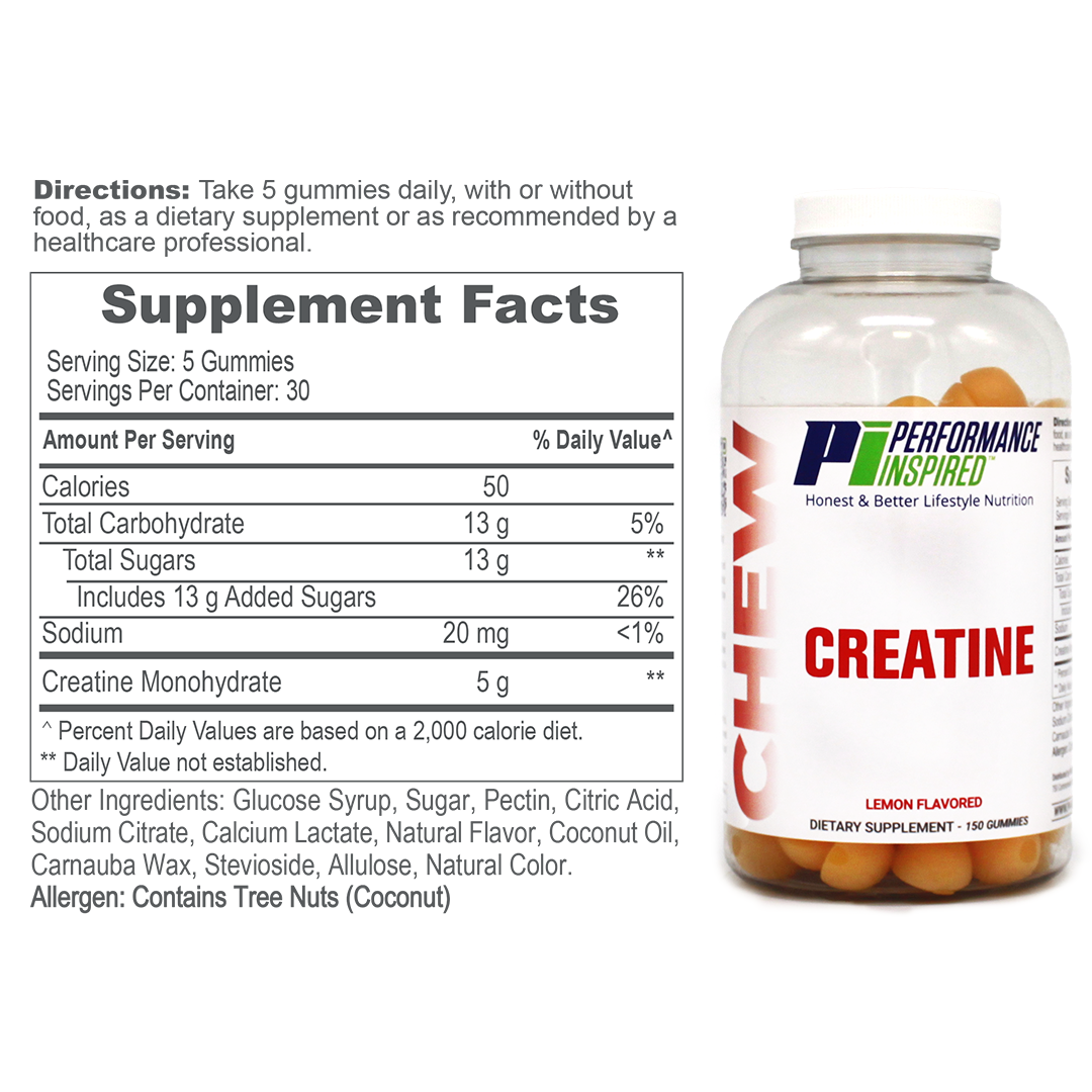 Creatine Monohydrate Gummies