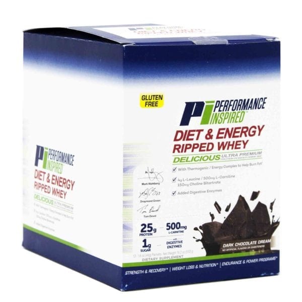 Diet & Energy Ripped Whey Protein Performance Inspired Nutrition