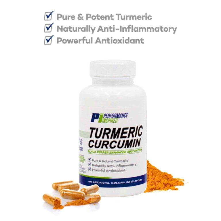 Turmeric Curcumin Supplement Capsules | Performance Inspired Nutrition