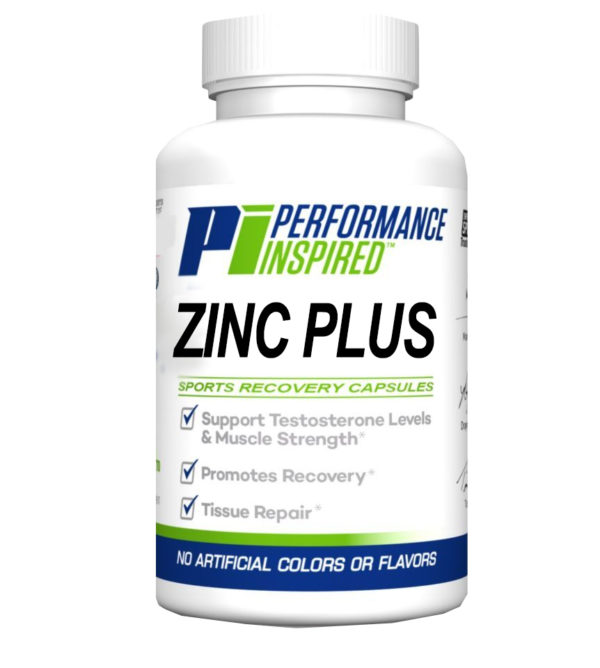 ZINC PLUS Sport Recovery Capsules Performance Inspired Nutrition