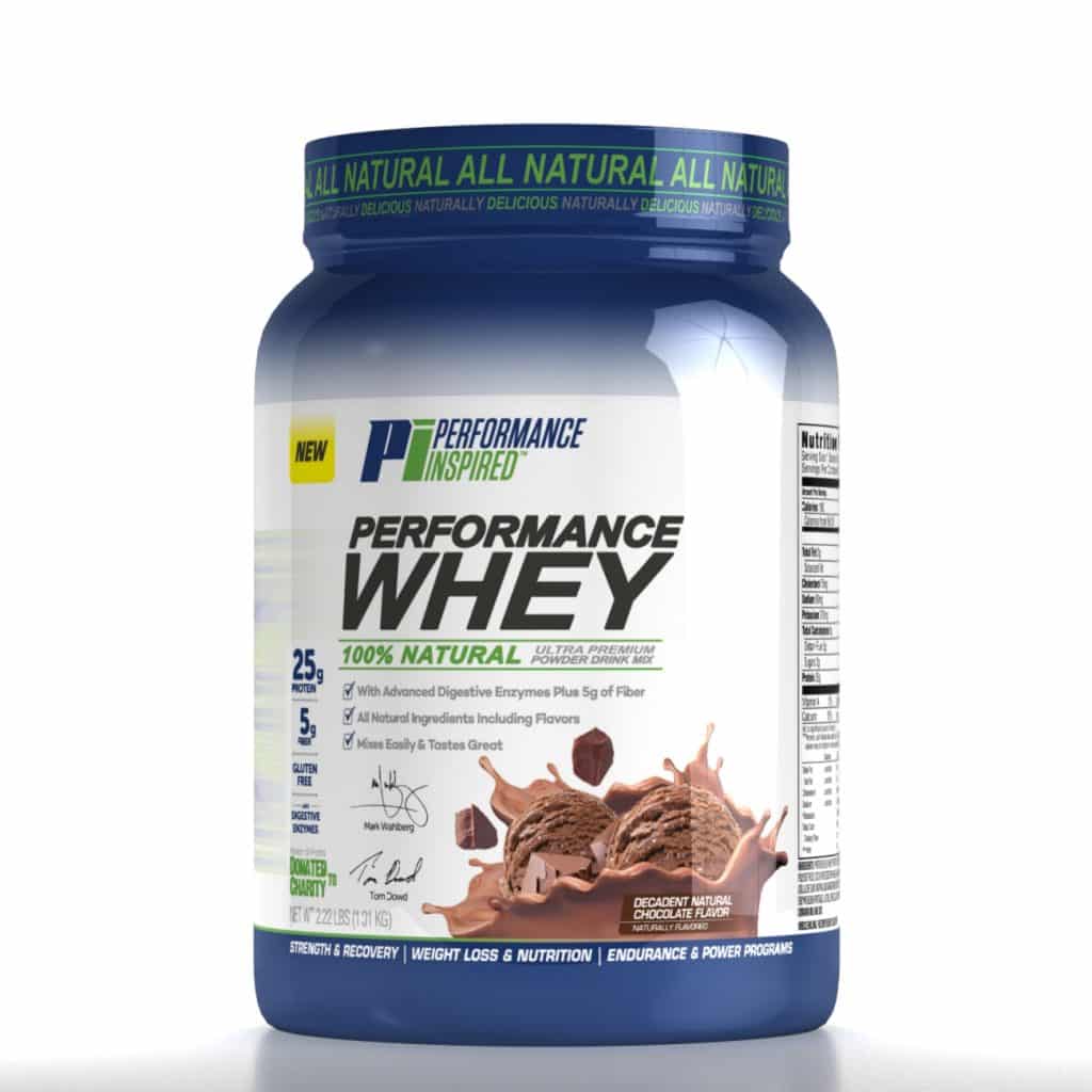 Performance Whey Protein Powder 100% Natural