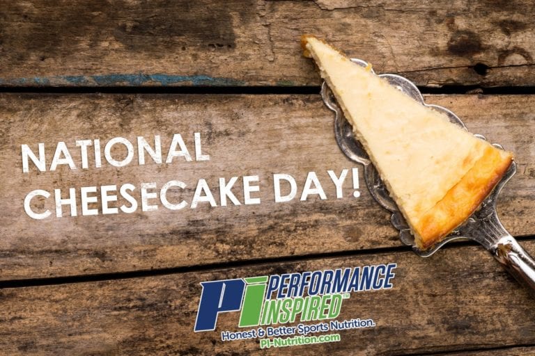 celebrating national cheesecake day with a healthier high protein option
