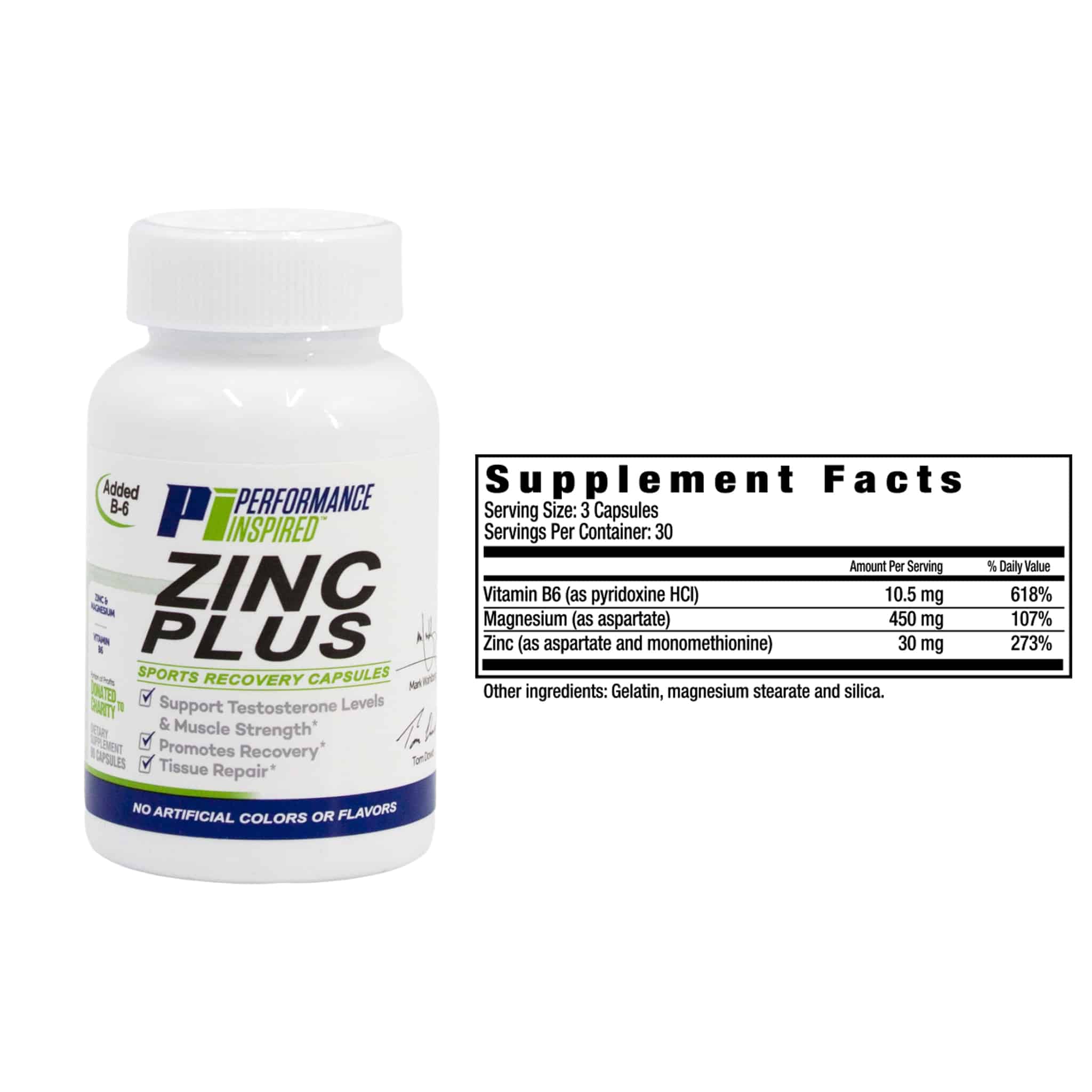 ZINC PLUS Sport Recovery Capsules – Performance Inspired Nutrition