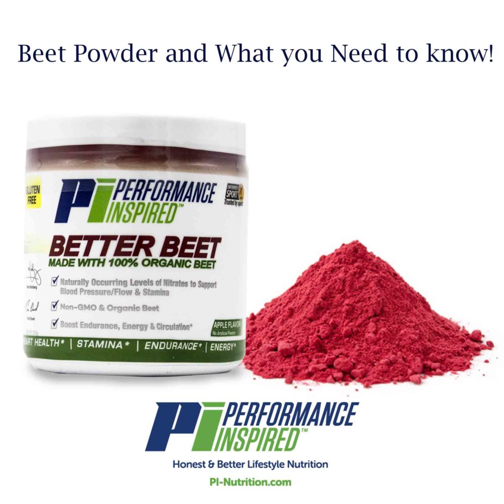 Beet Powder and What You Need to Know! Performance Inspired Nutrition