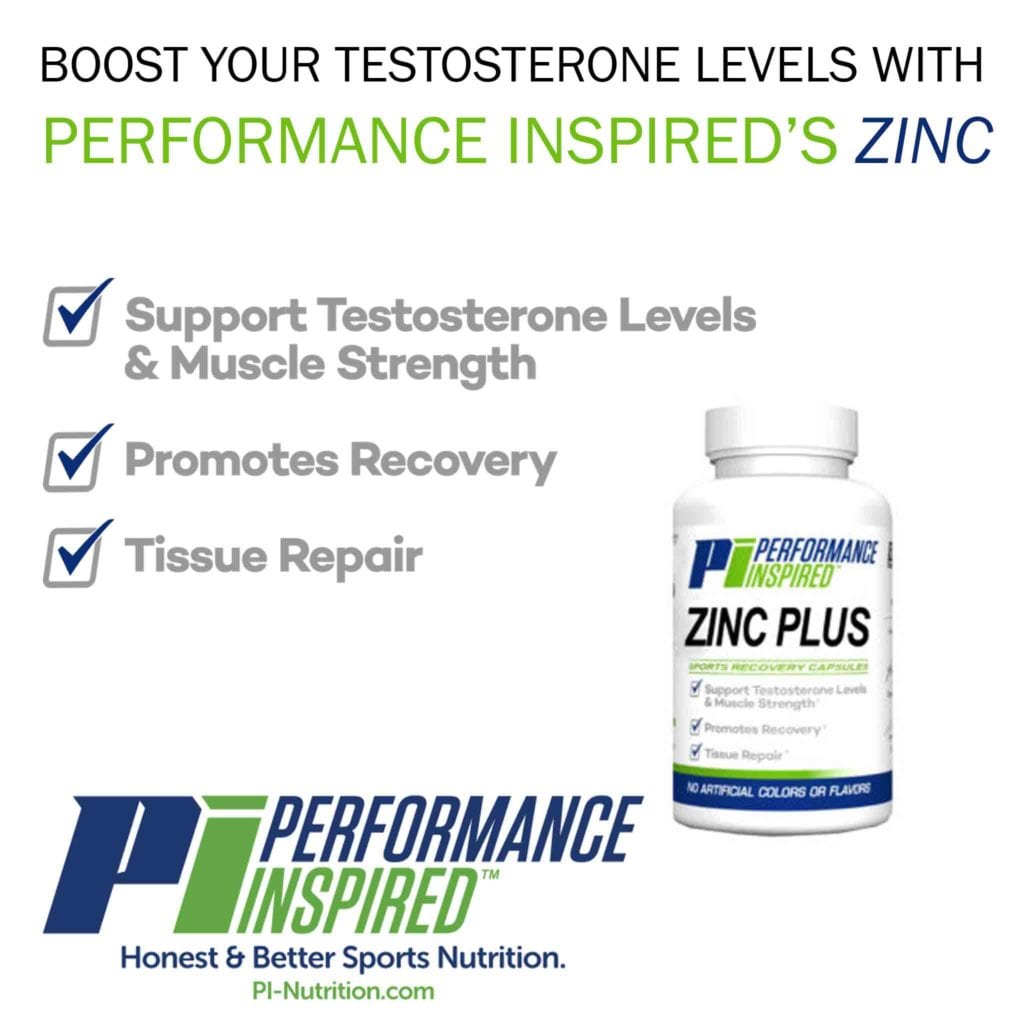 performance inspired nutrition zinc plus supplements