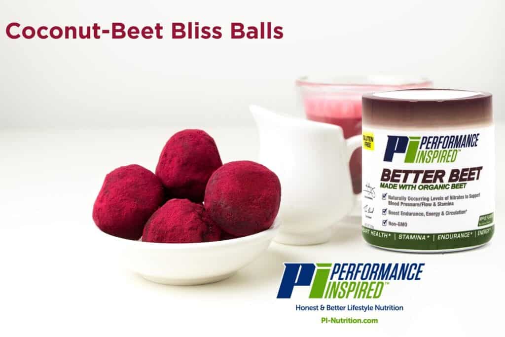 Coconut-Beet Bliss Balls