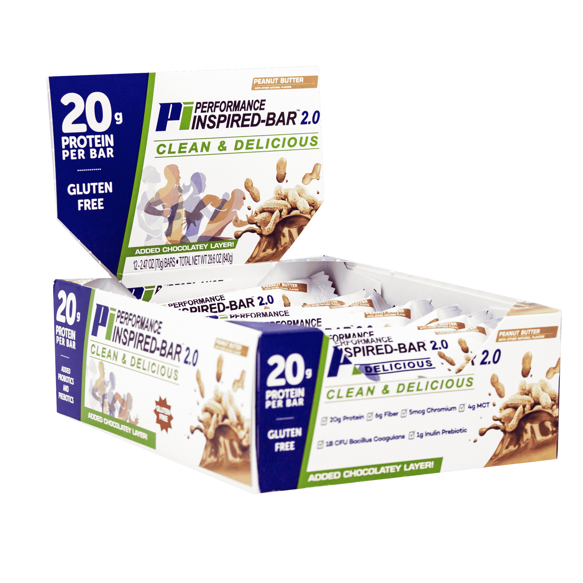 Inspired Bars 2.0 (Box of 12) – Performance Inspired Nutrition