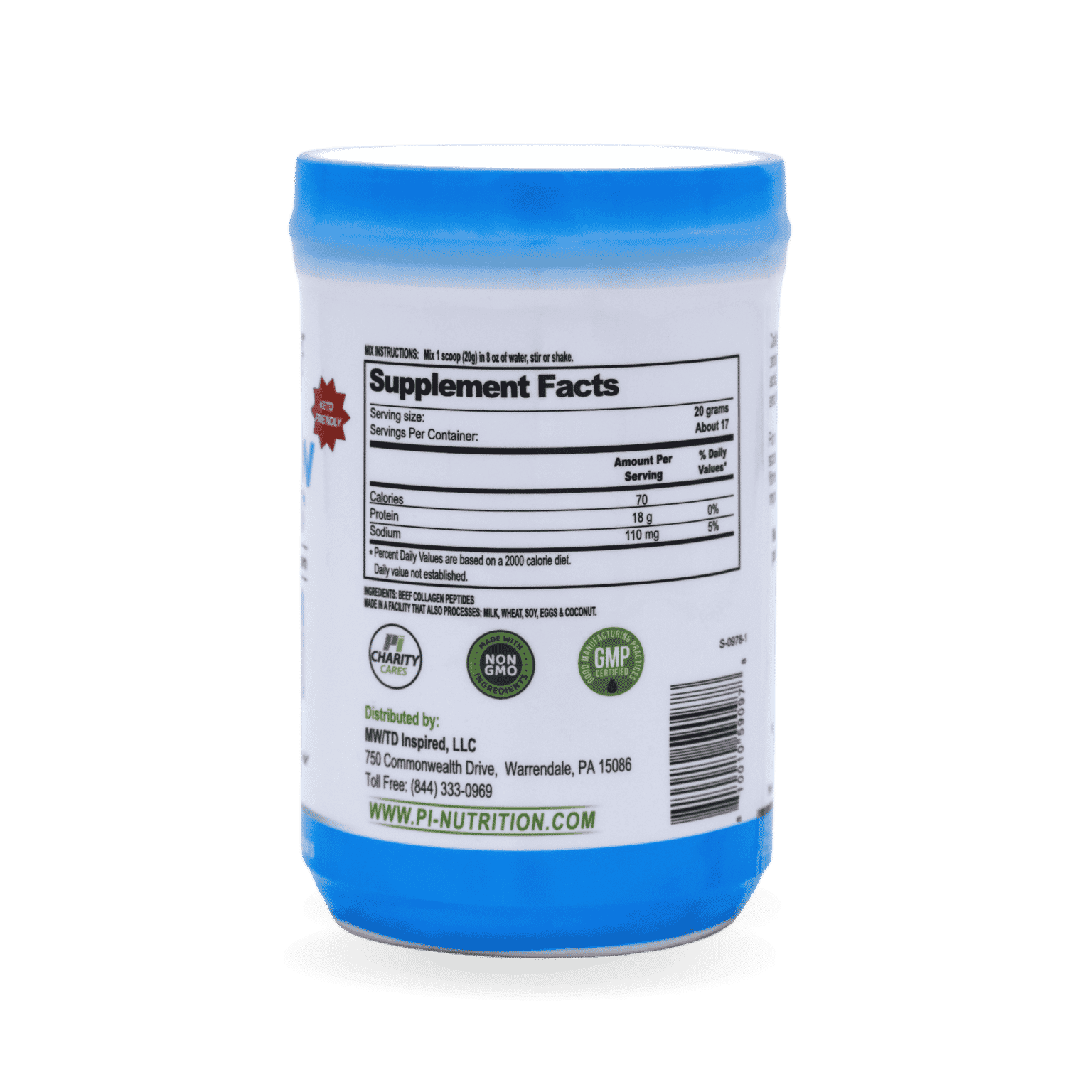 Collagen Powder Performance Inspired Nutrition