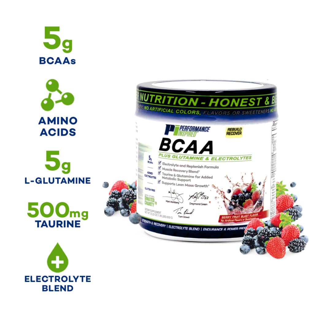 PostWorkout BCAA Performance Inspired Nutrition