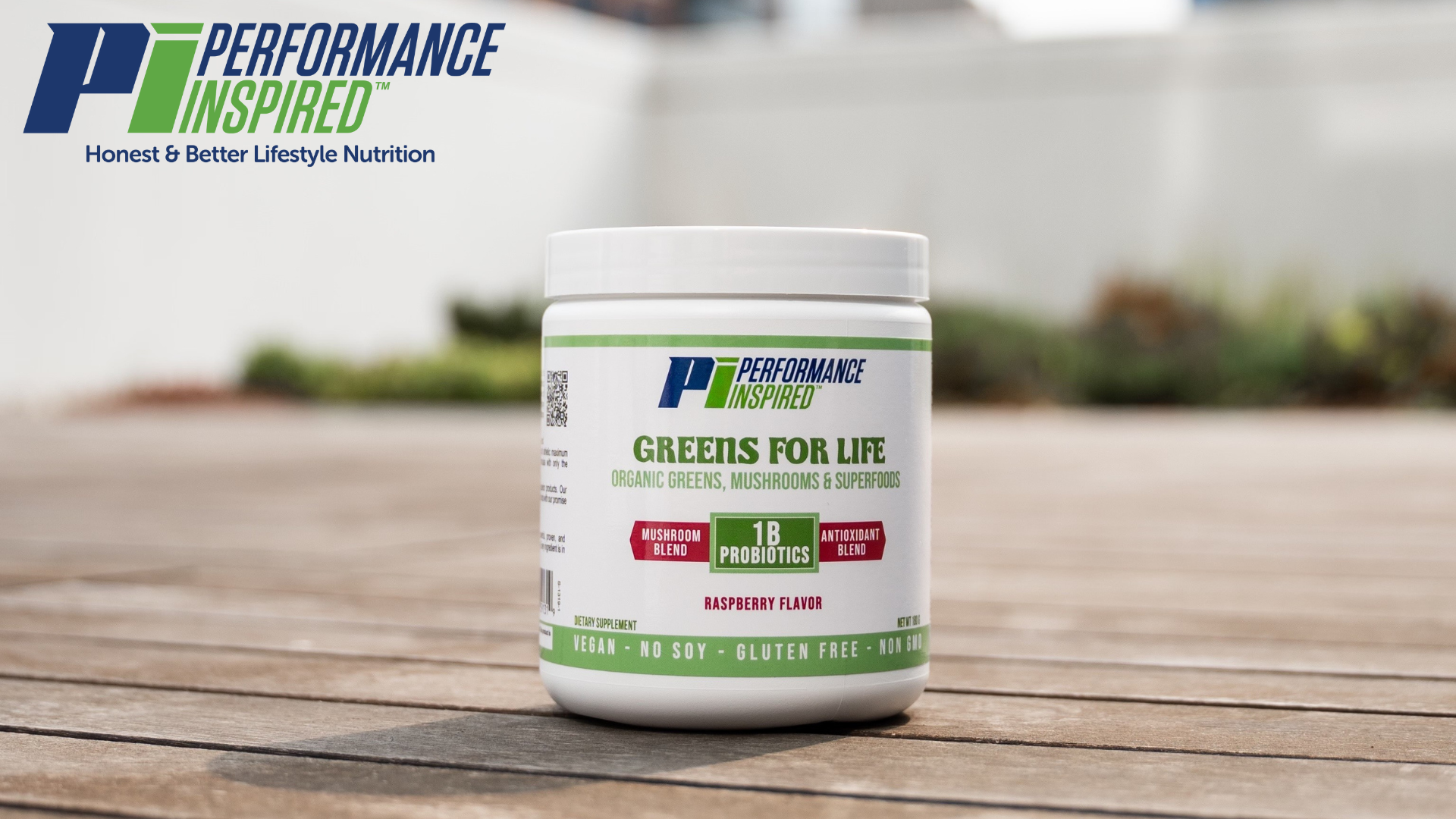 Greens Powder with Mushroom and Probiotic Blend! Performance Inspired