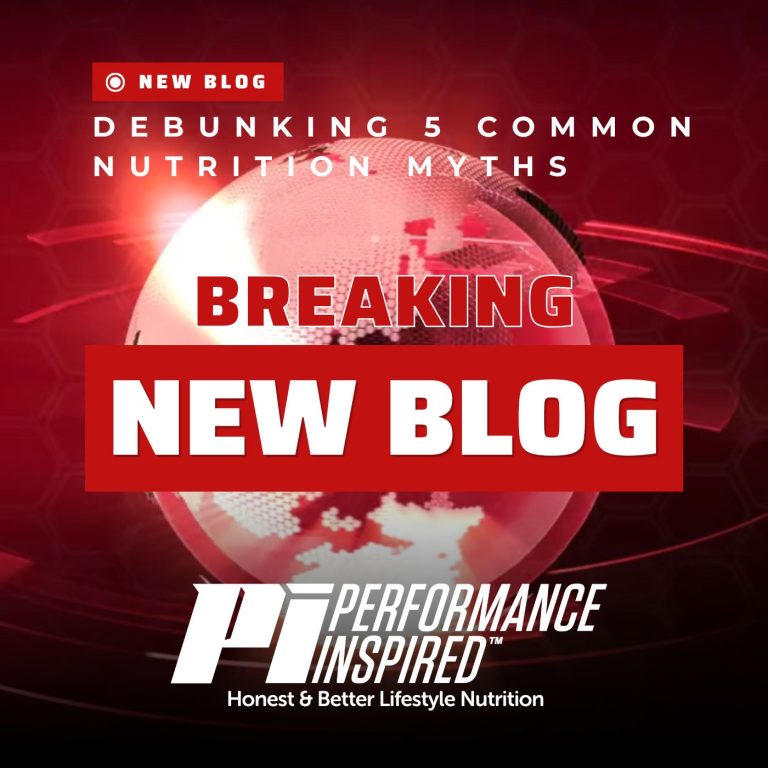 Debunking 5 Common Nutrition Myths